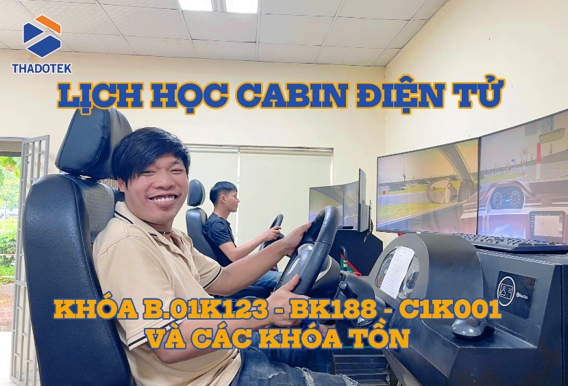 LỊCH HỌC CABIN ĐIỆN TỬ