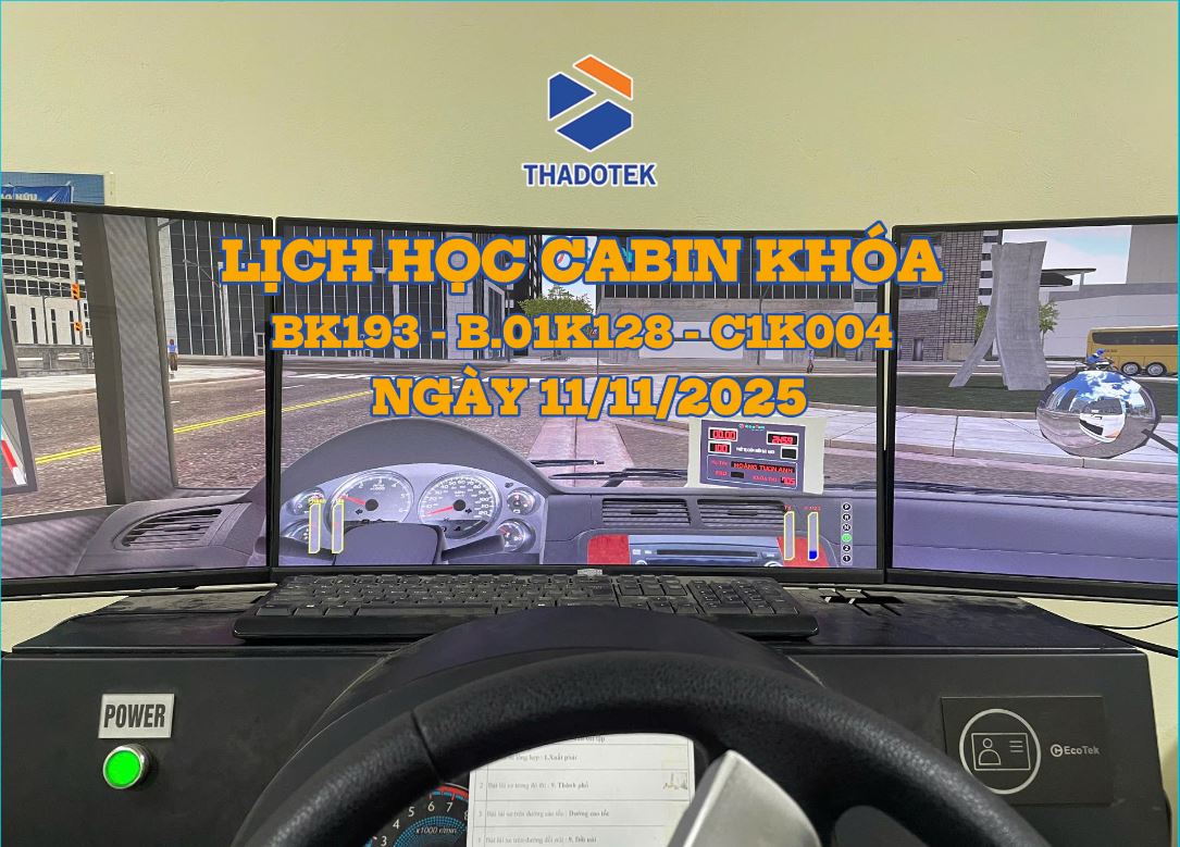 LỊCH HỌC CABIN ĐIỆN TỬ